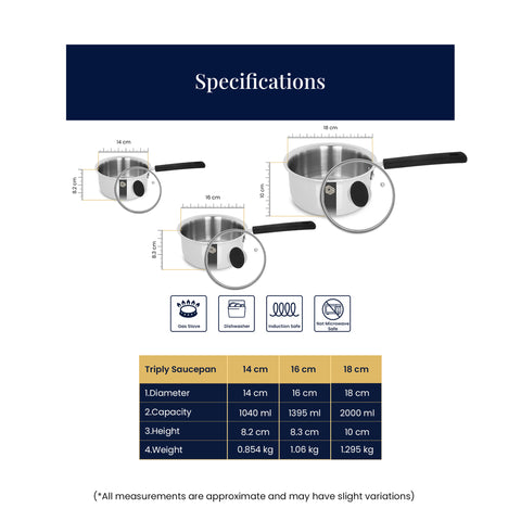 Triply Saucepan