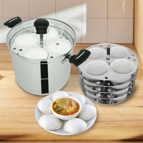 Prime Idly Cooker - 6 Plates