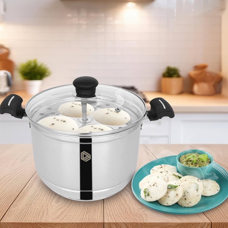 Prime Idly Cooker - 4 Plates