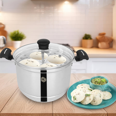 Prime Idly Cooker - 4 Plates