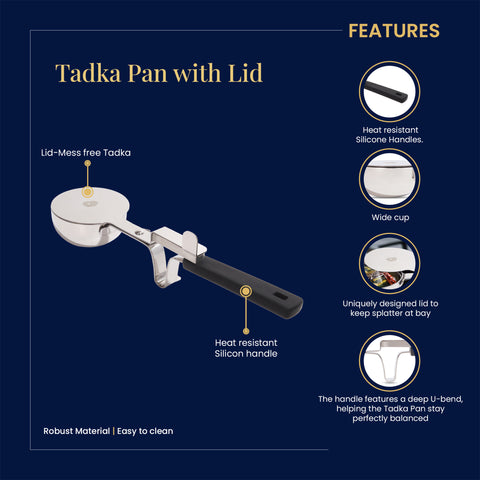 Tadka Pan with Lid