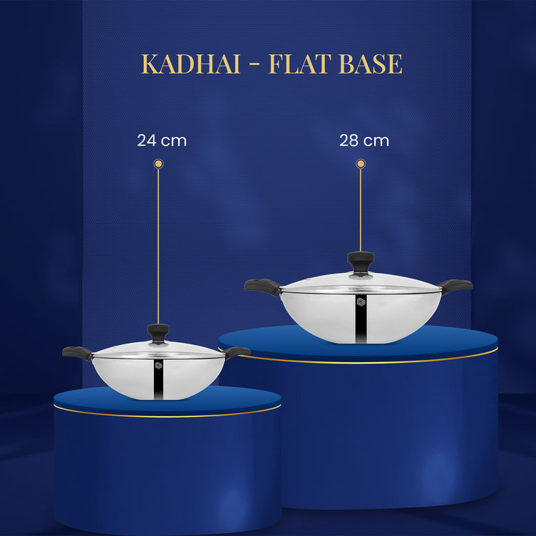 Kadhai - Flat Base