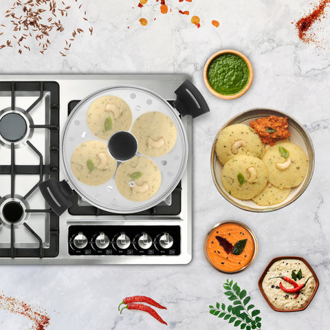 Curve Idly Cooker - 6 Plates