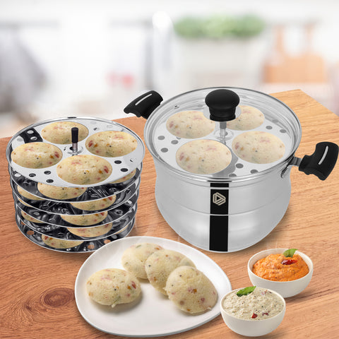 Curve Idly Cooker - 6 Plates