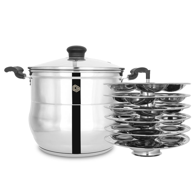 Curve Idly Cooker - 6 Plates