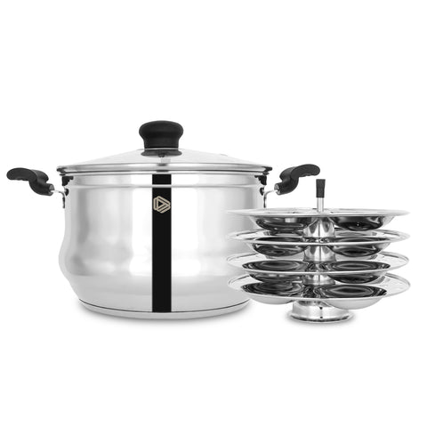 Curve Idly Cooker - 4 Plates