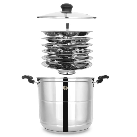 Prime Idly Cooker - 6 Plates