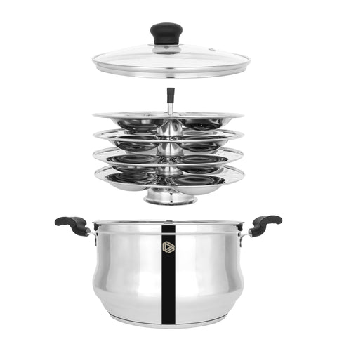 Curve Idly Cooker - 4 Plates